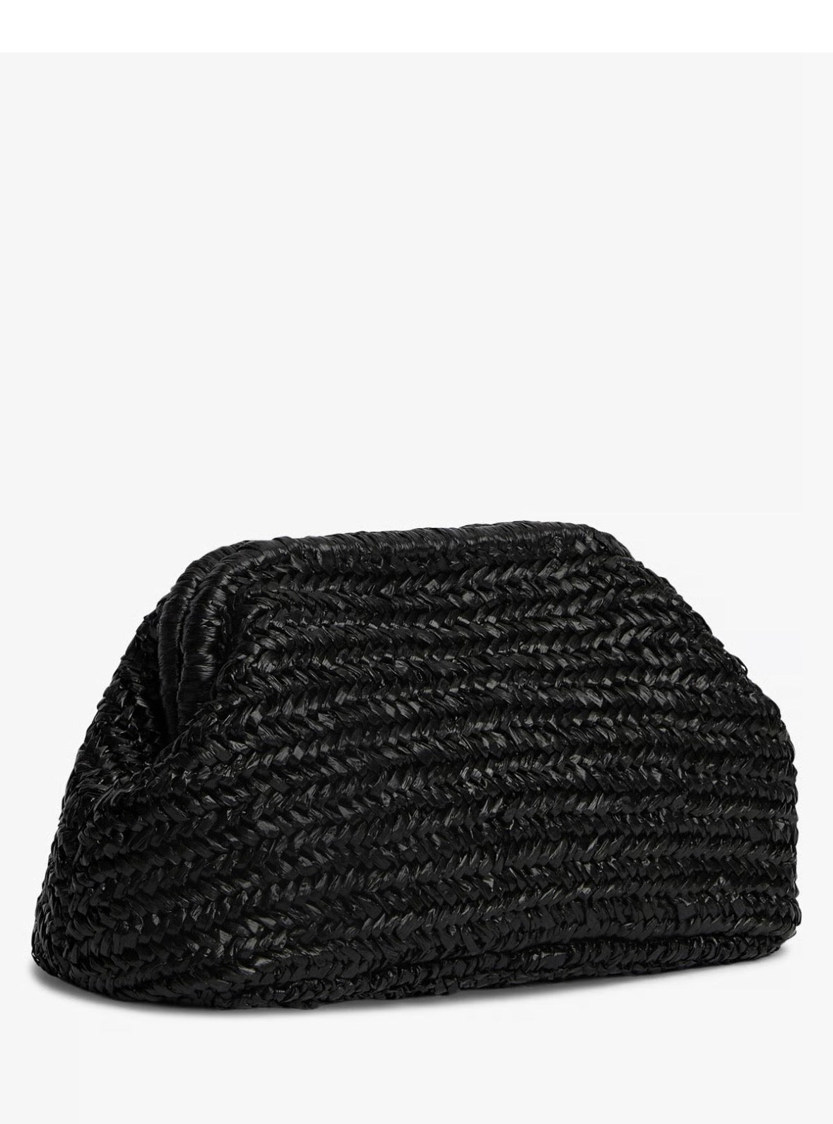 Tommy Hilfiger Braided clutch bag - Black