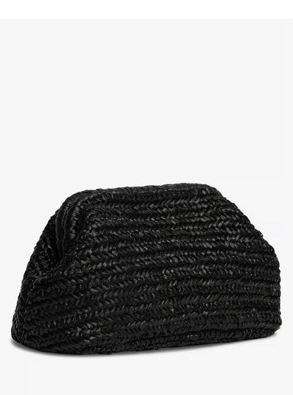 Tommy Hilfiger Braided clutch bag - Black