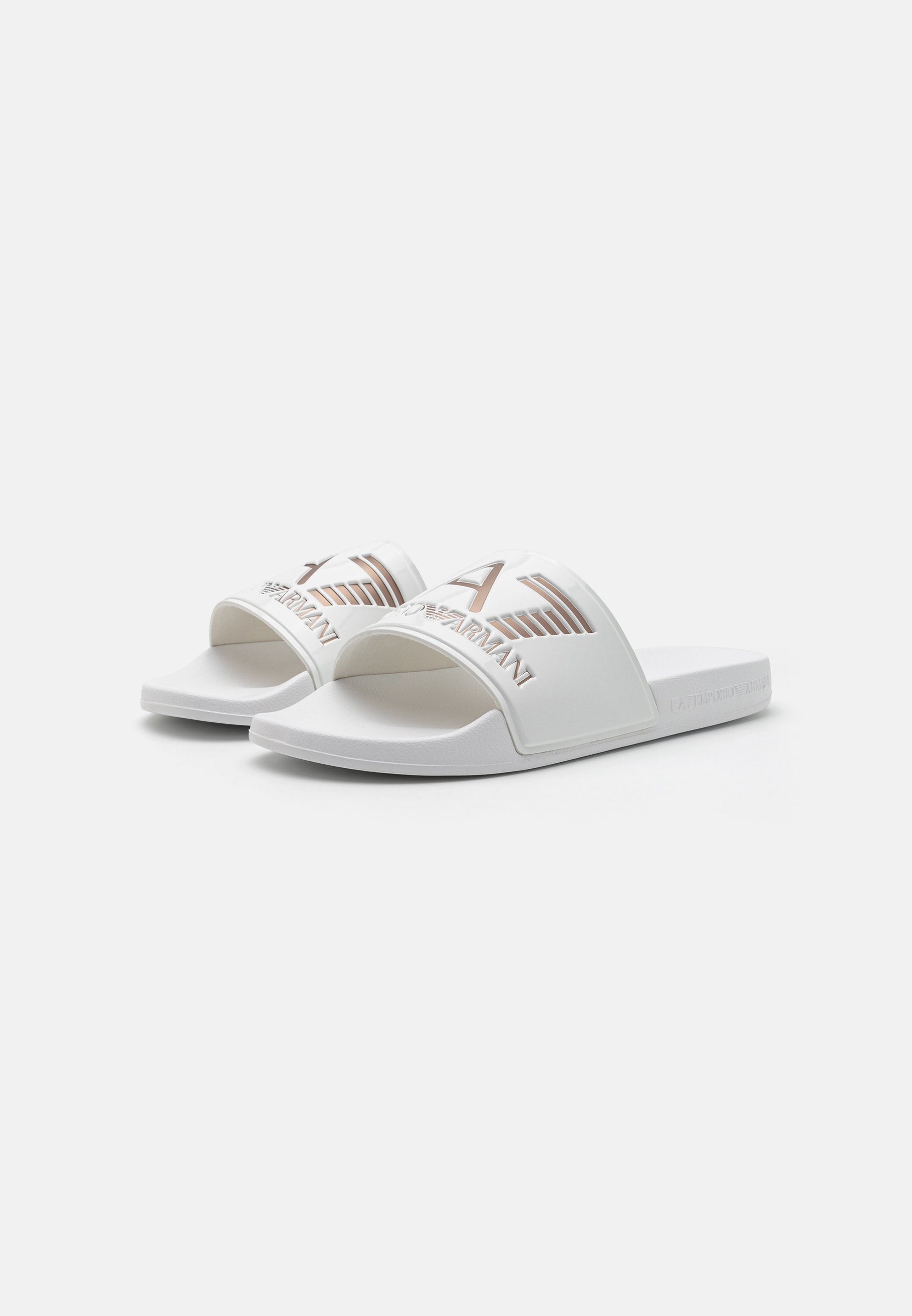 EA7 Emporio Armani
UNISEX - Pool slides - white/rose