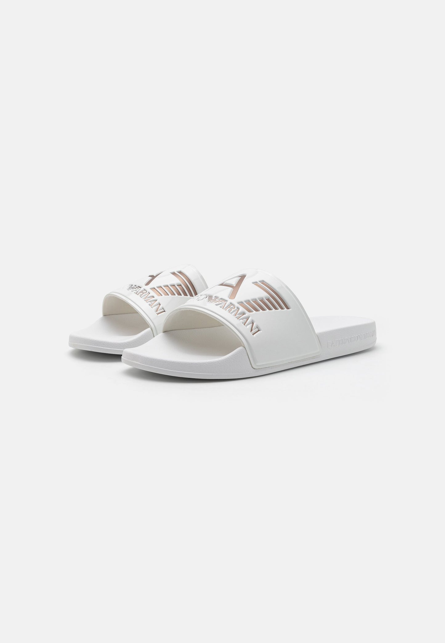 EA7 Emporio Armani
UNISEX - Pool slides - white/rose