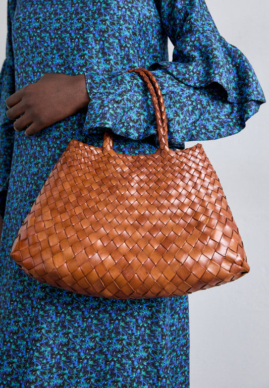 DRAGON DIFFUSION
SANTA CROCE BIG - HANDBAG - BROWN