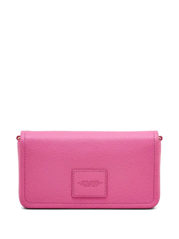 THE LEATHER MINI BAG MARC JACOBS IN PINK