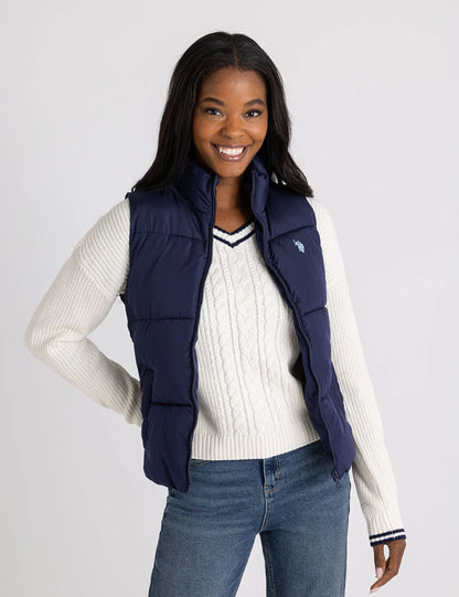 U.S. Polo Assn. Classic Puffer Vest navy blue in L