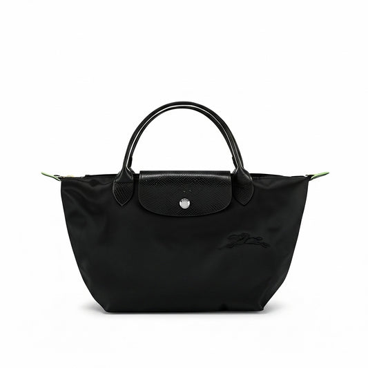 L.o.n.g.c.h.a.m.p green line small size in black