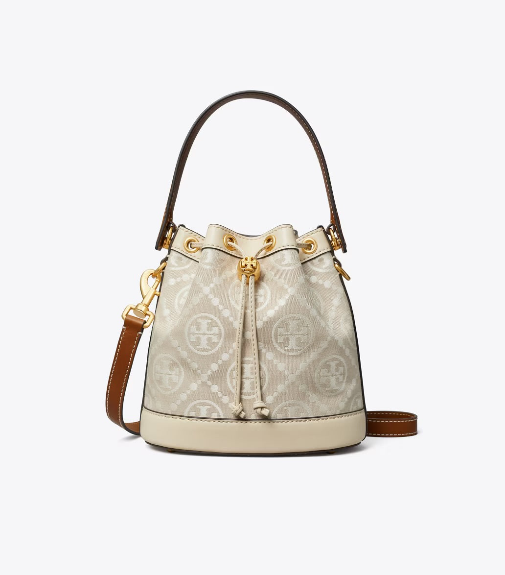 Tory burch T MONOGRAM BUCKET BAG
