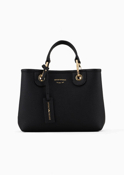 Small MyEA shopper bag with deer print Emporio Armani