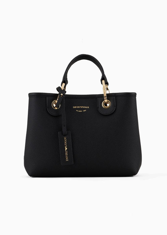 Small MyEA shopper bag with deer print Emporio Armani