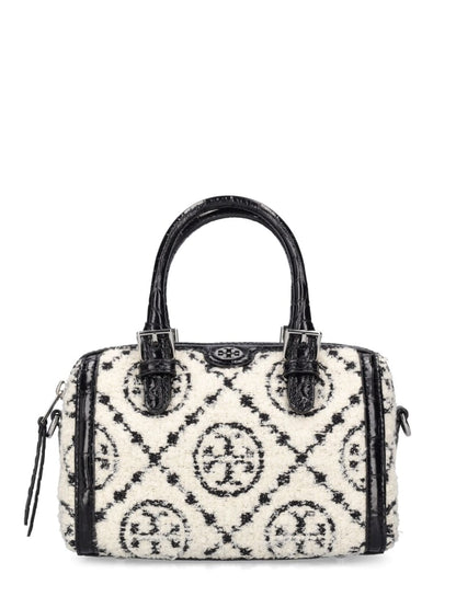 Tory Burch Mini T Monogram Bouclé duffle bag