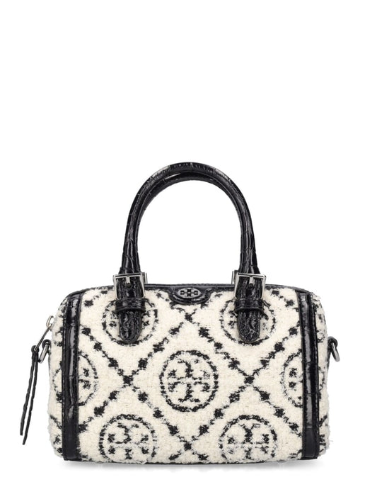 Tory Burch Mini T Monogram Bouclé duffle bag