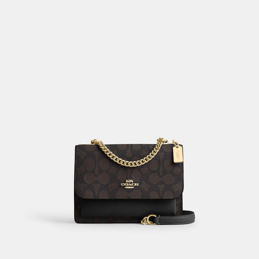 Coach Klare Crossbody Bag In Micro Signature Canvas