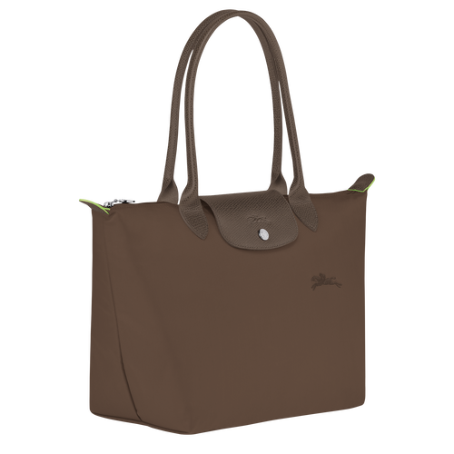 LONGCHAMP LE PLIAGE GREEN MEDIUM TOTE BAG - TERRA