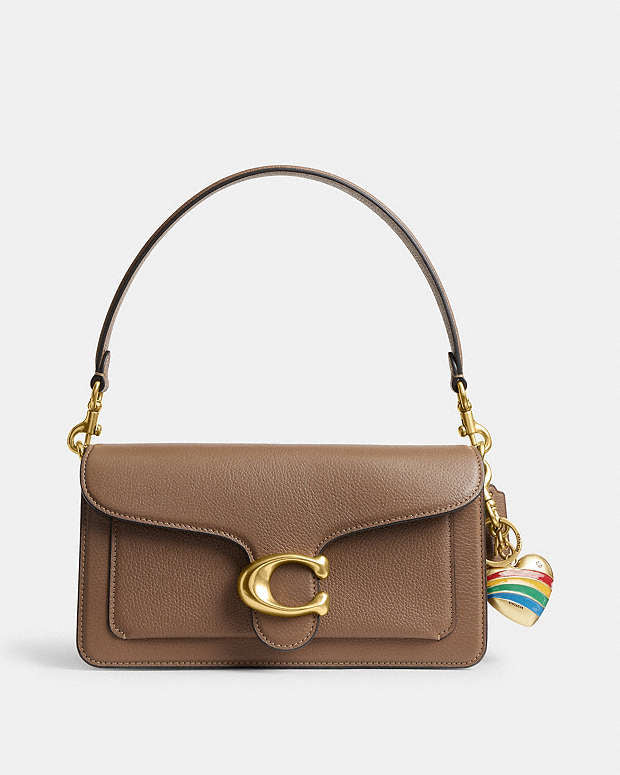 Coach Heart Bag Charm