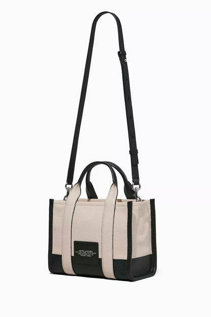 MARC JACOBS The small Colourblock Tote Bag in Leather