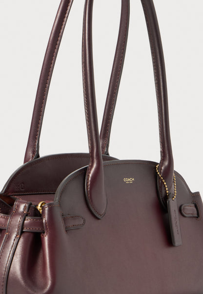 Coach Empire Carryall Bag 34 in burgundy