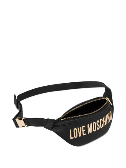 Love Moschino
Waist bag with brand logo letter decoration