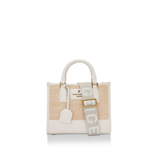 Kurt Geiger London
Small Chiswick Raffia Tote Bag