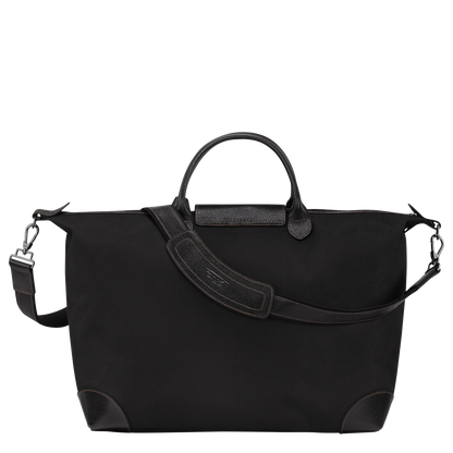 LongChamp Le Pliage Original M Russian canvas and leather travel bag