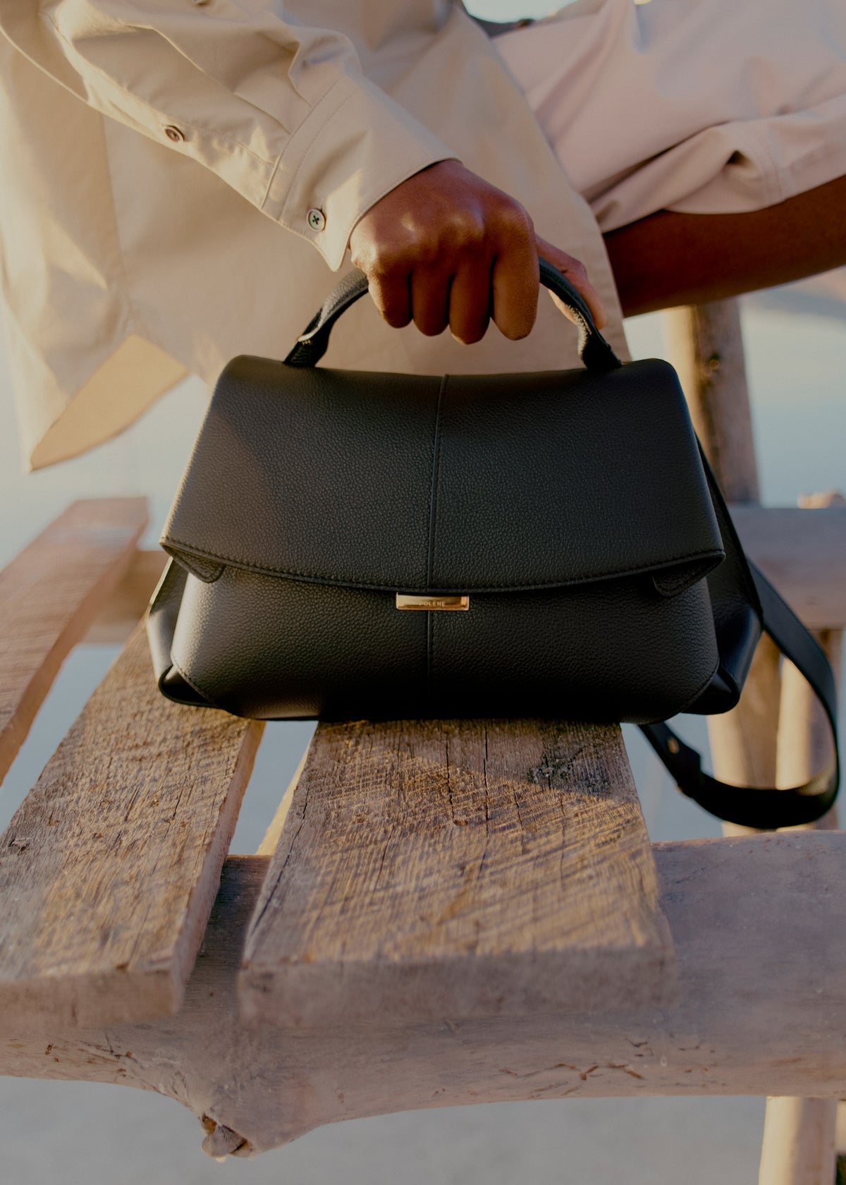 Polene Mokki
EDITION TEXTURED BLACK