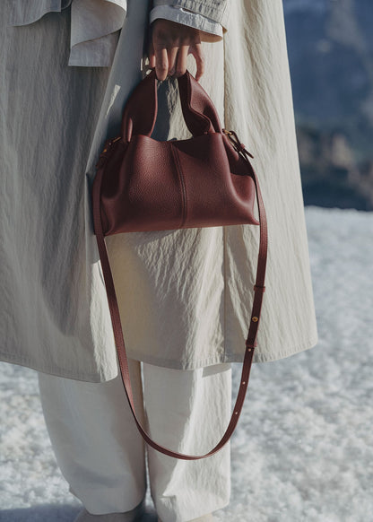 Polene Numéro Neuf Mini
EDITION TEXTURED BLACK CHERRY