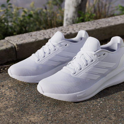 ADIDAS RUNFALCON 5 RUNNING SHOE SIZE 39.5 in cloud white