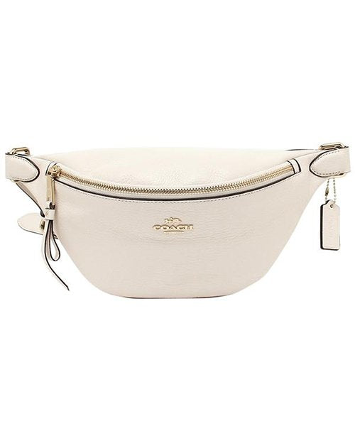 Coach waist Bag Women's Body Bag/Waist Plain Chalk White