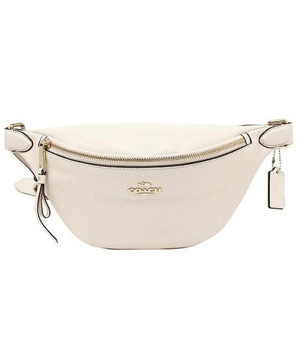 Coach waist Bag Women's Body Bag/Waist Plain Chalk White