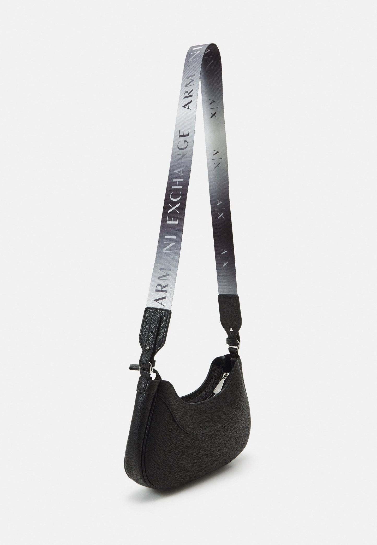 Armani Exchange WAVE HOBO - Cross body bag - nero