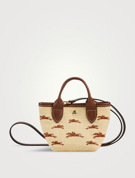 LONGCHAMP XS Le Panier Pliage Top Handle Bag