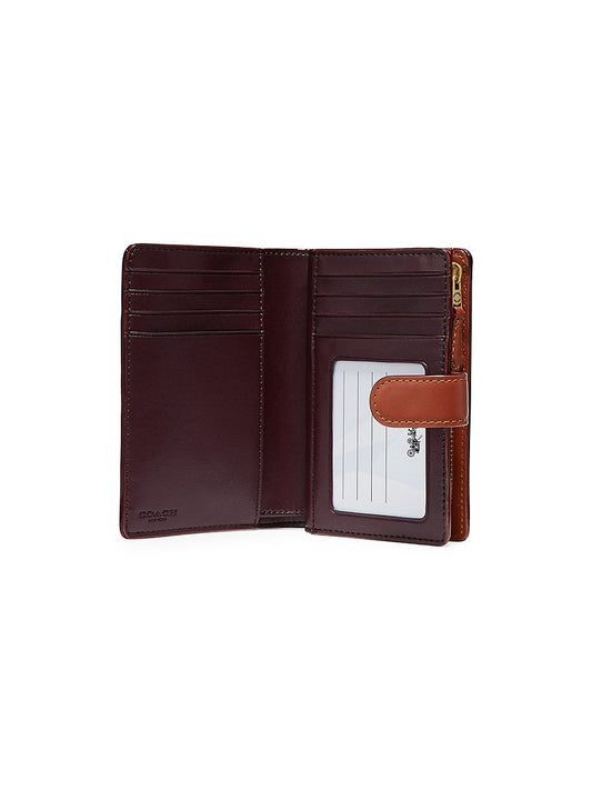 Coach Medium Corner Canvas Wallet