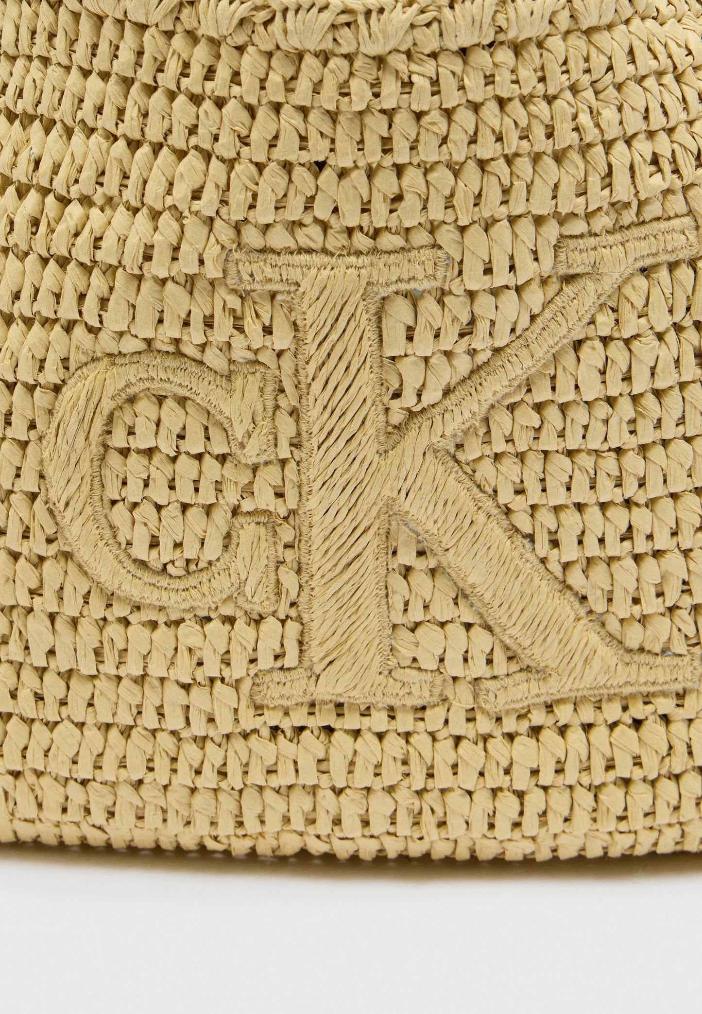 CALVIN KLEIN BOLD - Tote bag - beige