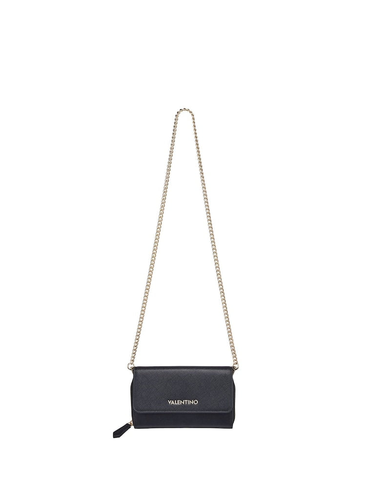 Valentino Bag Black Zero Re Purse With Chain Strap