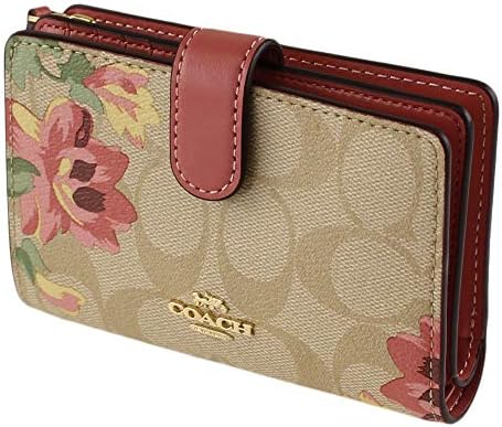 Coach medium wallet floral