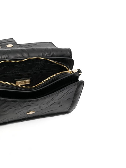 VERSACE JEANS COUTURE Black synthetic shoulder bag