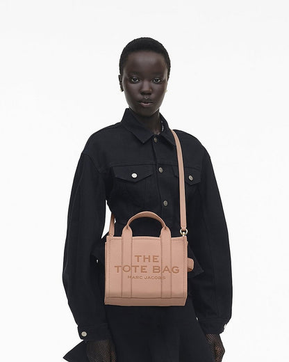 The leather small tote bag Marc Jacobs