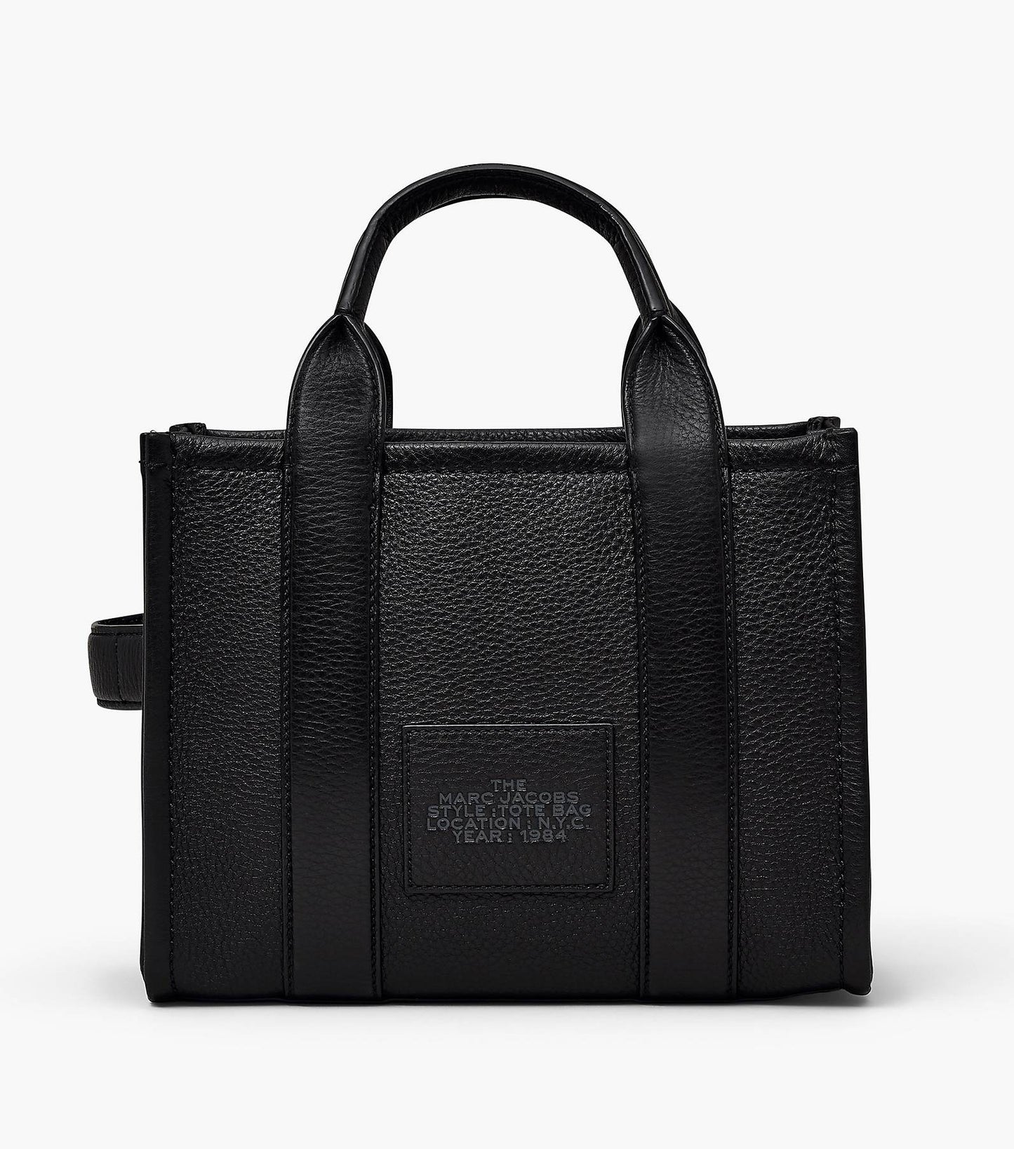 The leather small tote bag Marc Jacobs