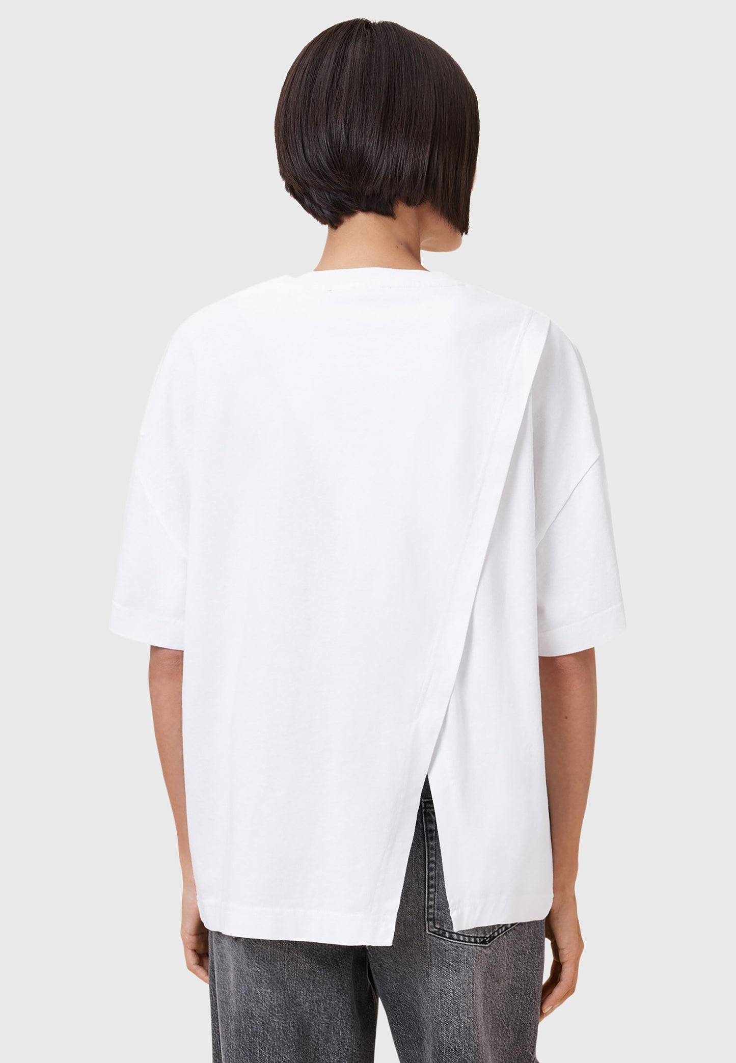 AllSaints AVRI TEE Print T-Shirt Size Large