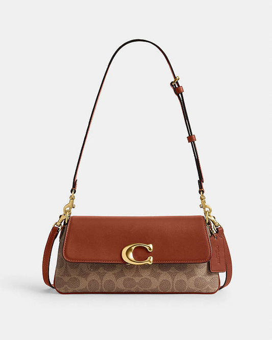 Coach Jet Shoulder Bag in signature canvas
