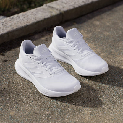 ADIDAS RUNFALCON 5 RUNNING SHOE SIZE 39.5 in cloud white