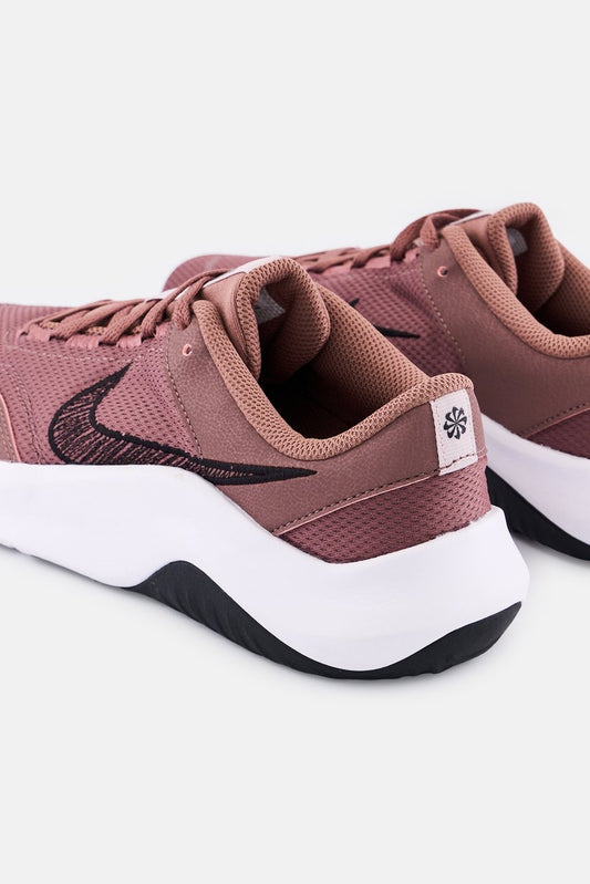 Nike Women Legend Essential 3 NN Lace Up Running Shoes, Mauve size 7M