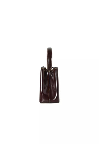 Tory Burch Britten Top Handle Bag Burgundy