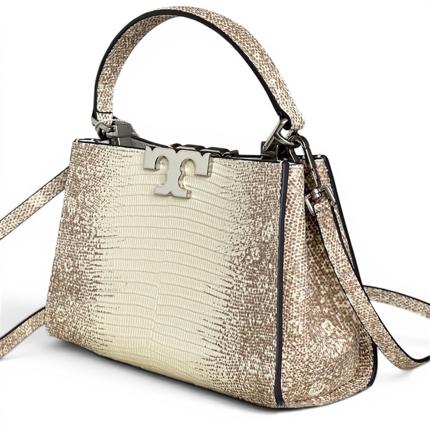 Tory Burch Eleanor Lizard Mini Satchel
