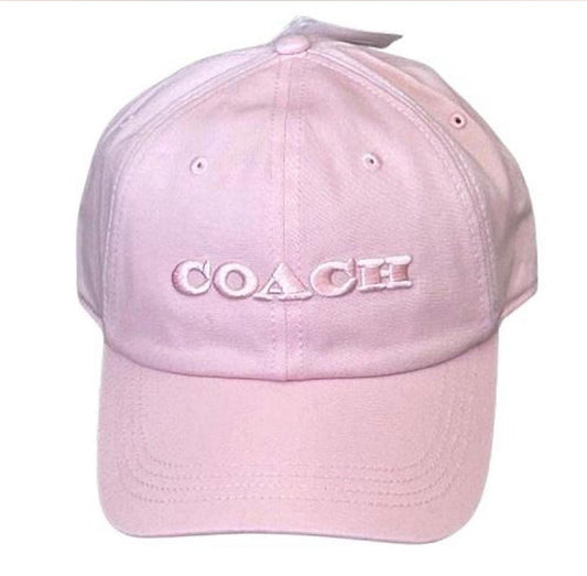 Coach Women’s Embroidered Baseball Hat in Pink