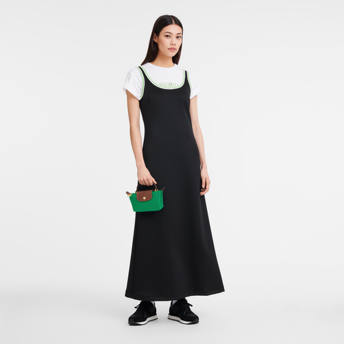 LONGCHAMP LE PLIAGE ORIGINAL MINI POUCH LONGCHAMP IN GREEN