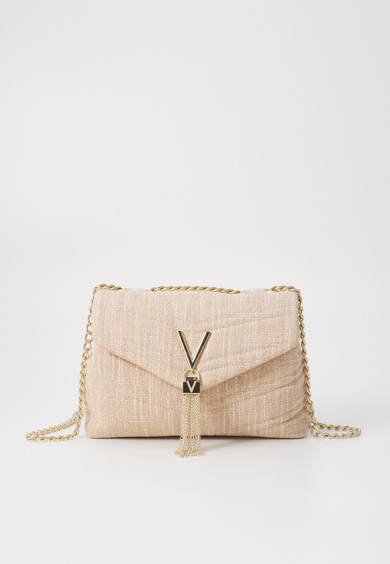 Valentino Bags Privilege cross body bag in a natural woven design