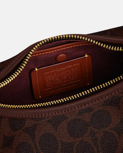 Coach Juliet shoulder bag in signature canvas