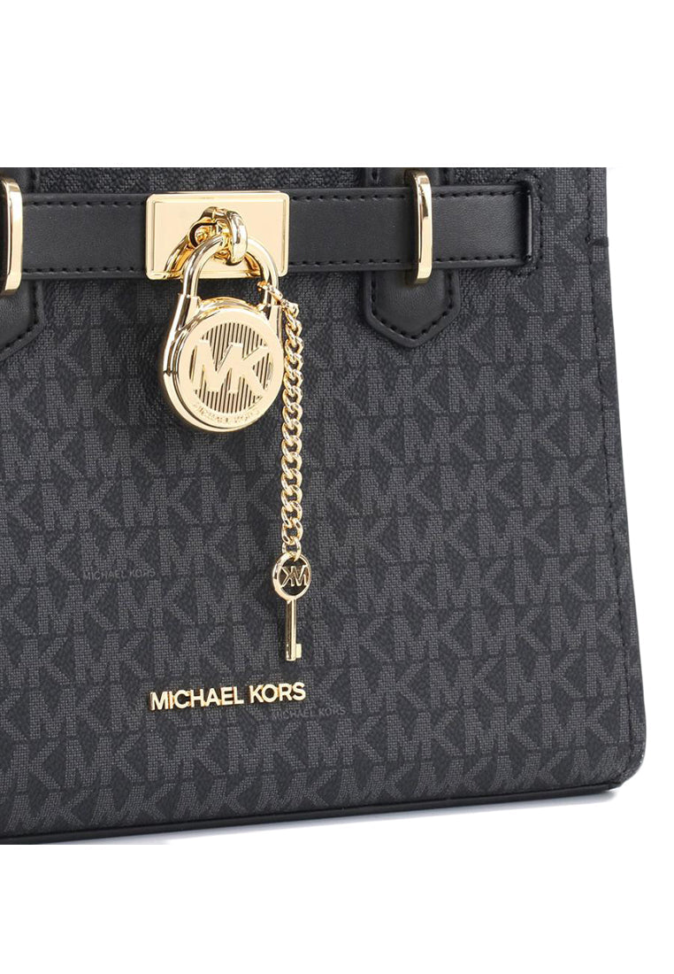 MICHAEL KORS OUTLET
HAMILTON Satchel Medium - MK Signature in black