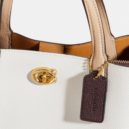 COACH WILLOW TOTE 24 IN COLORBLOCK