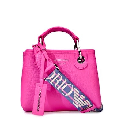 Small MyEA shopper bag with deer print Emporio Armani