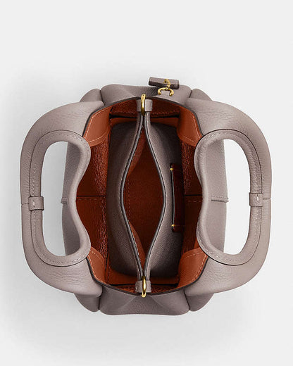 Lana Shoulder Bag 19 in brass/ Ash