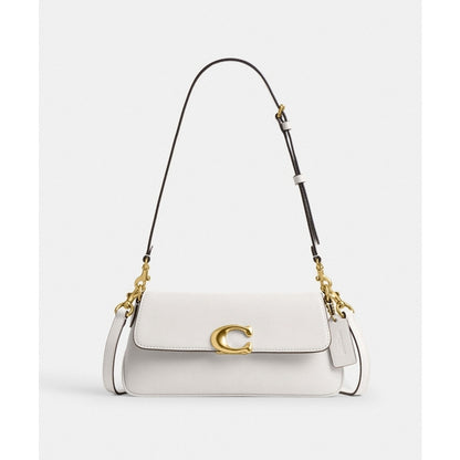 Coach jet shoulder bag white